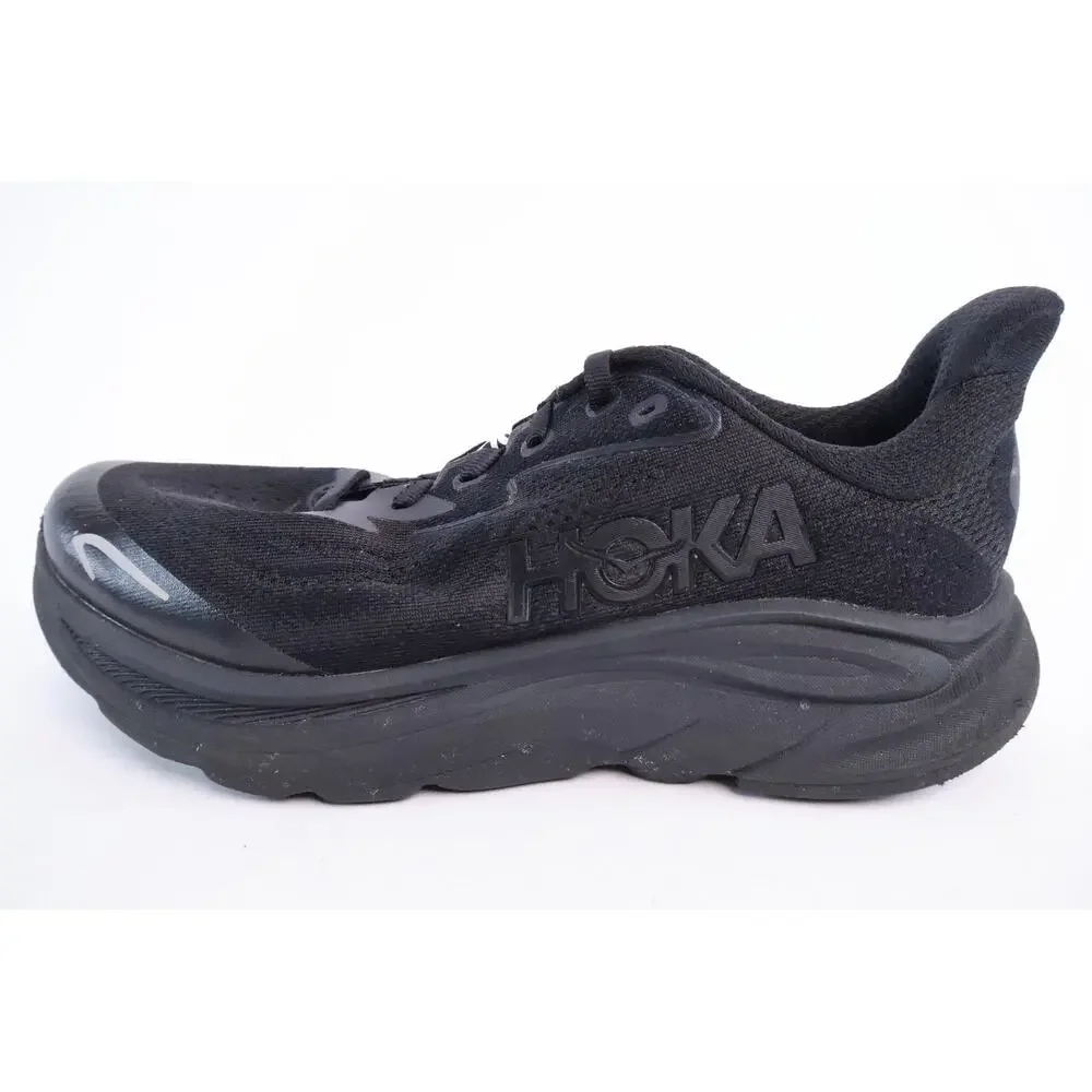 HOKA Clifton 10 Big Kids Size 6MD Black Running Shoes 1168860BBLC #142
